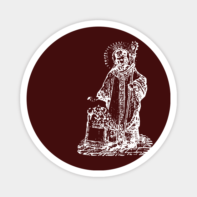 Saint Urban - Catholic TShirts by VSG Magnet by Very Simple Graph